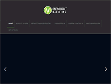 Tablet Screenshot of onesourcemarketing.us